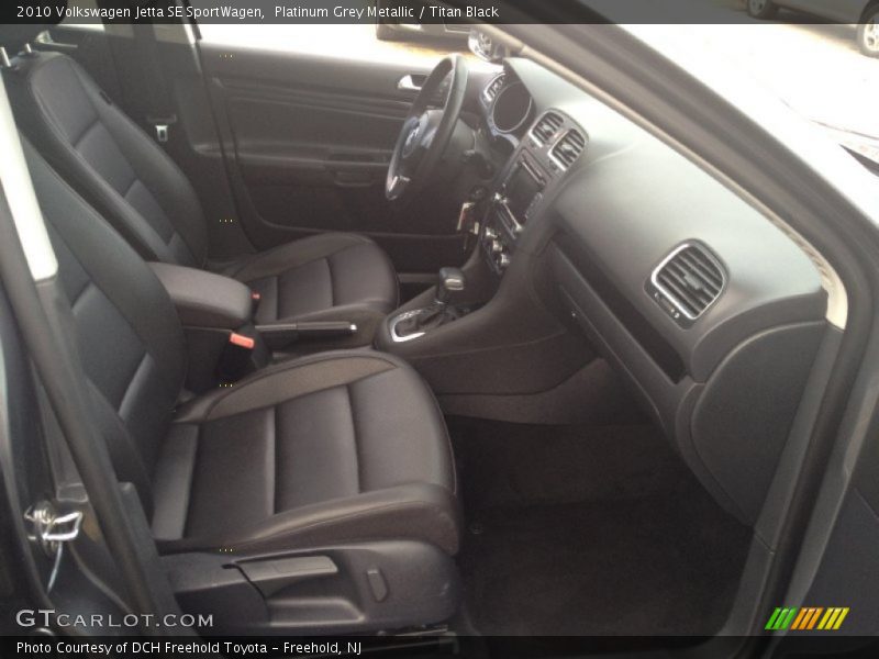 Platinum Grey Metallic / Titan Black 2010 Volkswagen Jetta SE SportWagen