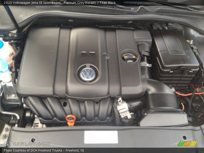 Platinum Grey Metallic / Titan Black 2010 Volkswagen Jetta SE SportWagen