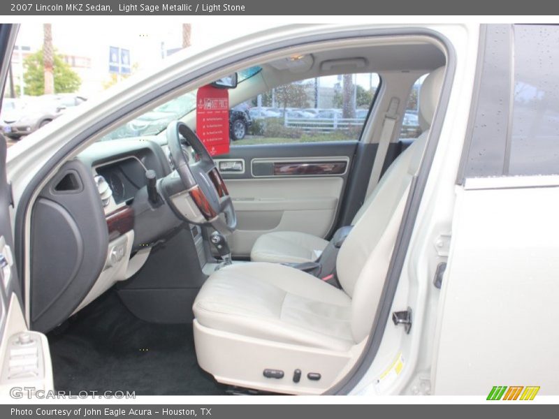 2007 MKZ Sedan Light Stone Interior