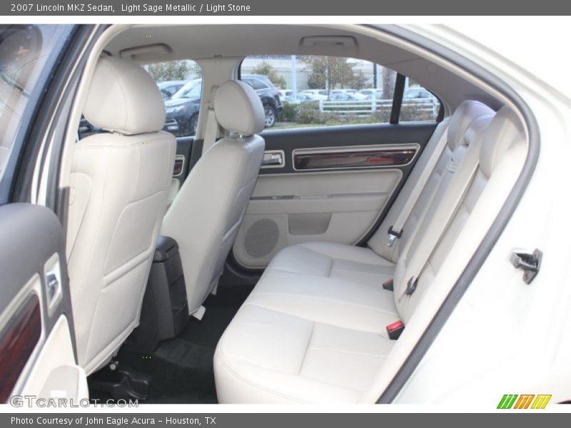 Light Sage Metallic / Light Stone 2007 Lincoln MKZ Sedan