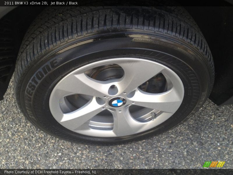 Jet Black / Black 2011 BMW X3 xDrive 28i