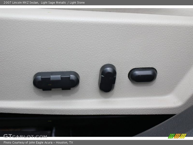 Light Sage Metallic / Light Stone 2007 Lincoln MKZ Sedan