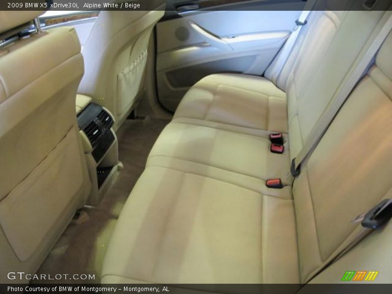 Alpine White / Beige 2009 BMW X5 xDrive30i
