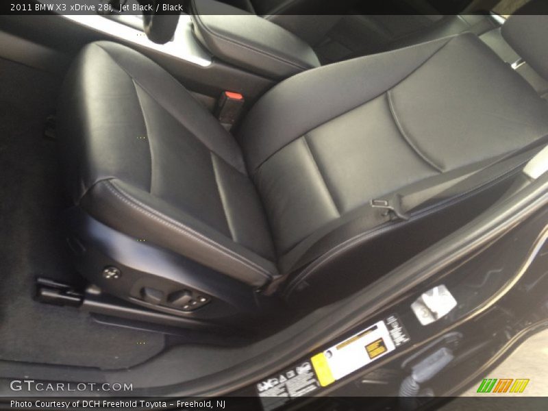 Jet Black / Black 2011 BMW X3 xDrive 28i