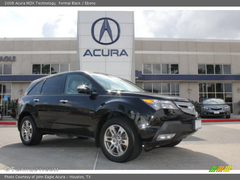 Formal Black / Ebony 2008 Acura MDX Technology