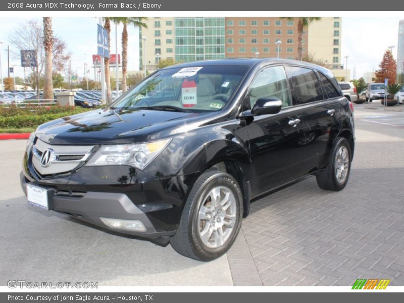 Formal Black / Ebony 2008 Acura MDX Technology