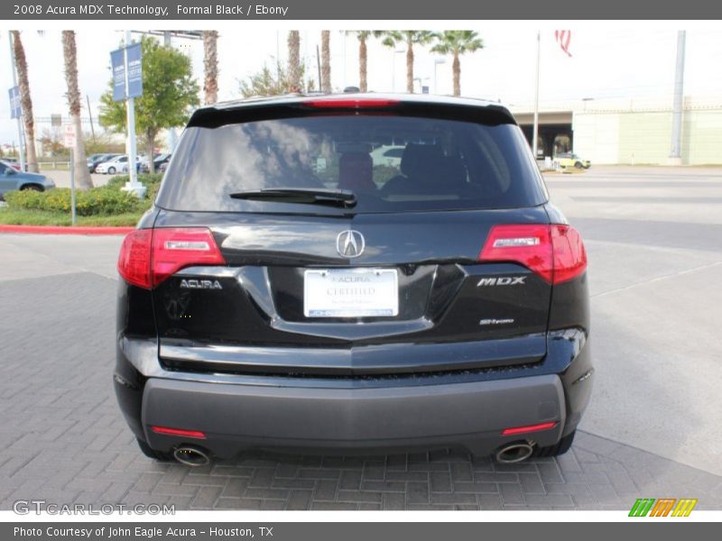 Formal Black / Ebony 2008 Acura MDX Technology