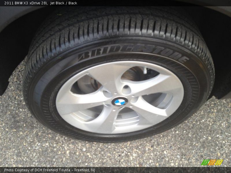 Jet Black / Black 2011 BMW X3 xDrive 28i