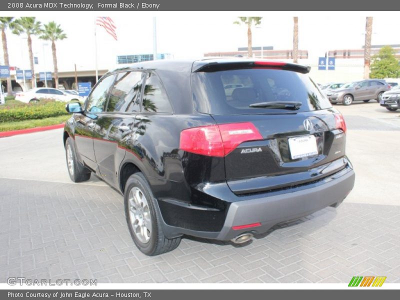 Formal Black / Ebony 2008 Acura MDX Technology