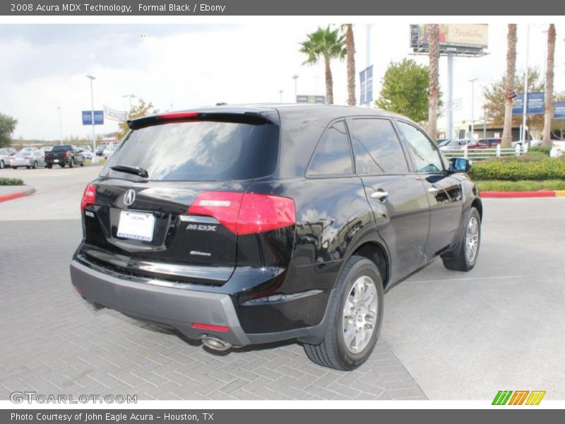 Formal Black / Ebony 2008 Acura MDX Technology