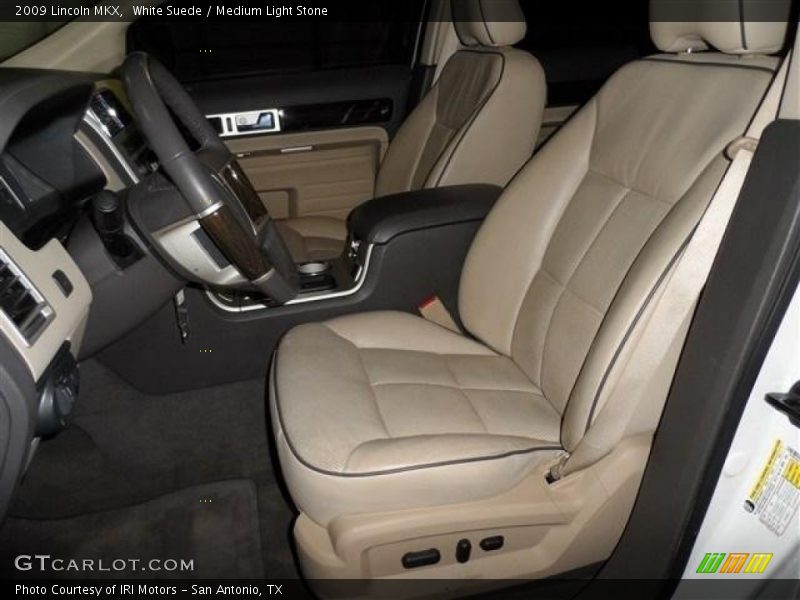 White Suede / Medium Light Stone 2009 Lincoln MKX