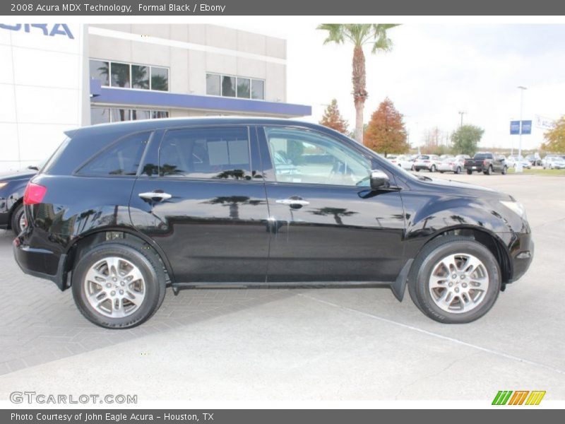 Formal Black / Ebony 2008 Acura MDX Technology