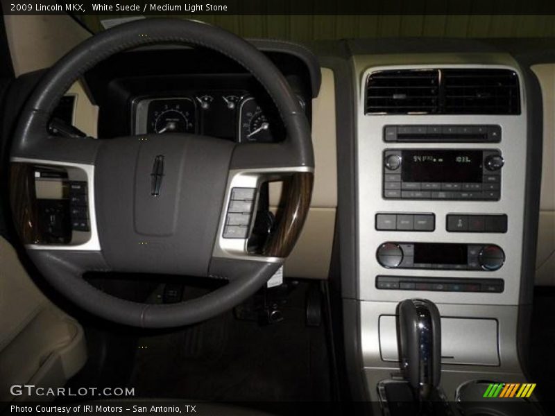 White Suede / Medium Light Stone 2009 Lincoln MKX