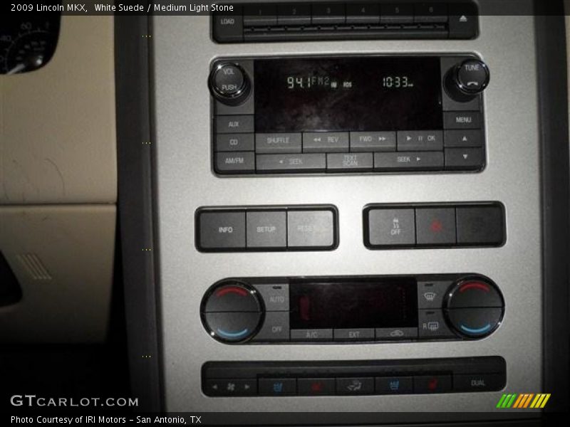 White Suede / Medium Light Stone 2009 Lincoln MKX