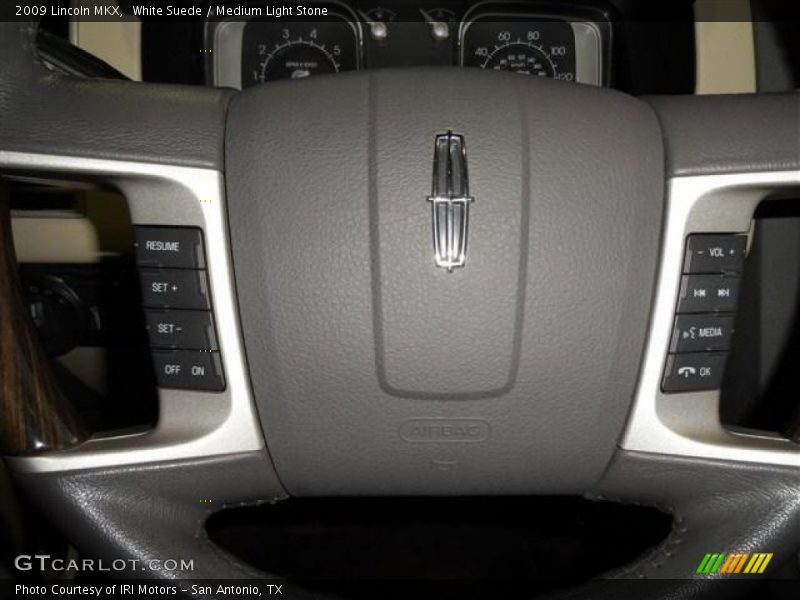 White Suede / Medium Light Stone 2009 Lincoln MKX