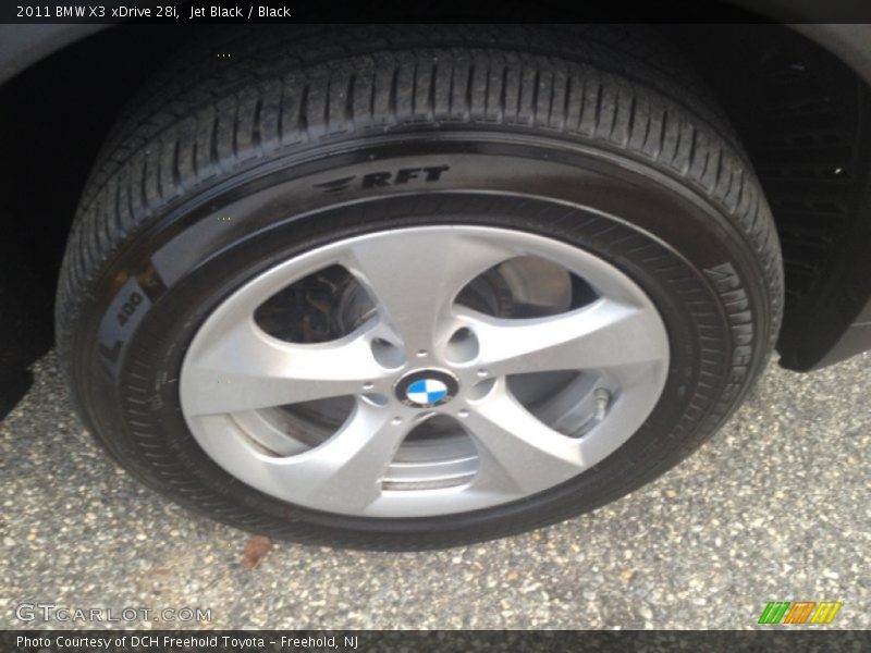 Jet Black / Black 2011 BMW X3 xDrive 28i