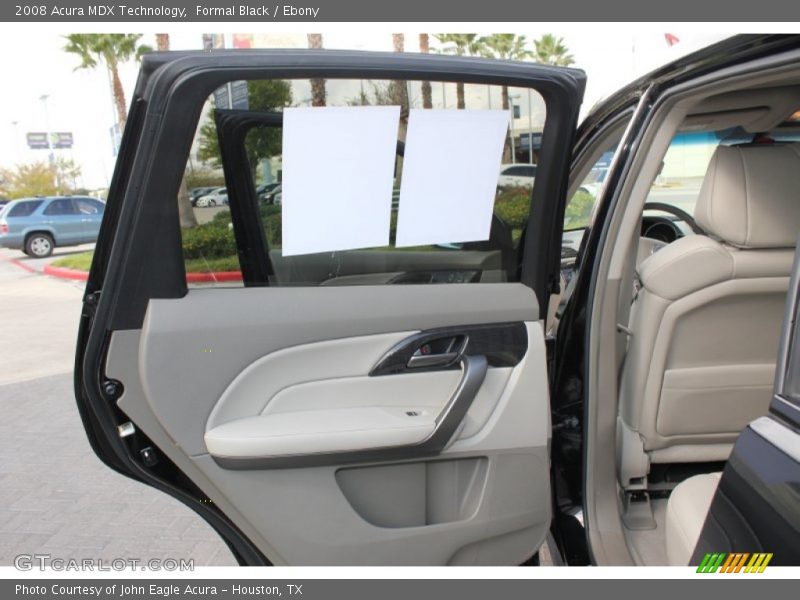 Formal Black / Ebony 2008 Acura MDX Technology