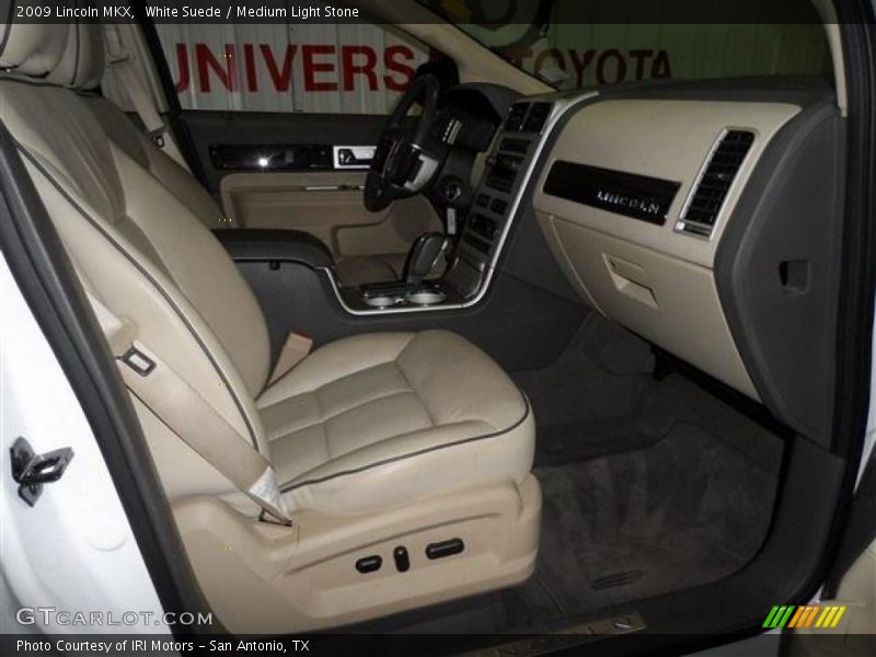 White Suede / Medium Light Stone 2009 Lincoln MKX