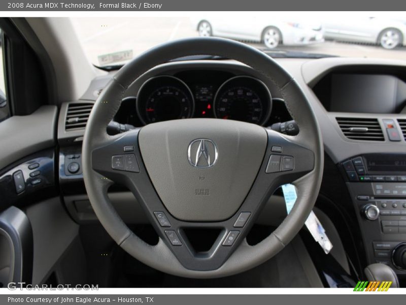 Formal Black / Ebony 2008 Acura MDX Technology