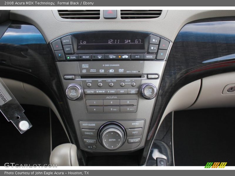 Formal Black / Ebony 2008 Acura MDX Technology