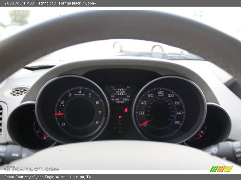 Formal Black / Ebony 2008 Acura MDX Technology