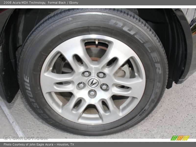 Formal Black / Ebony 2008 Acura MDX Technology
