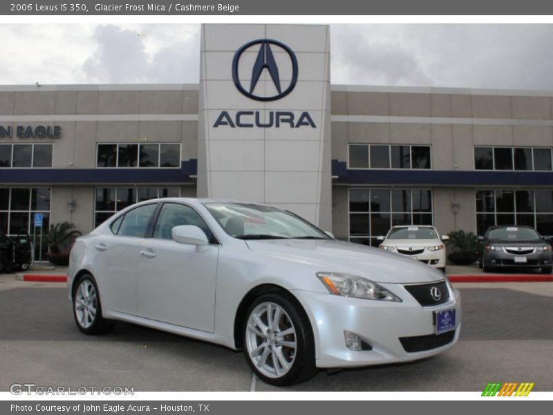 Glacier Frost Mica / Cashmere Beige 2006 Lexus IS 350