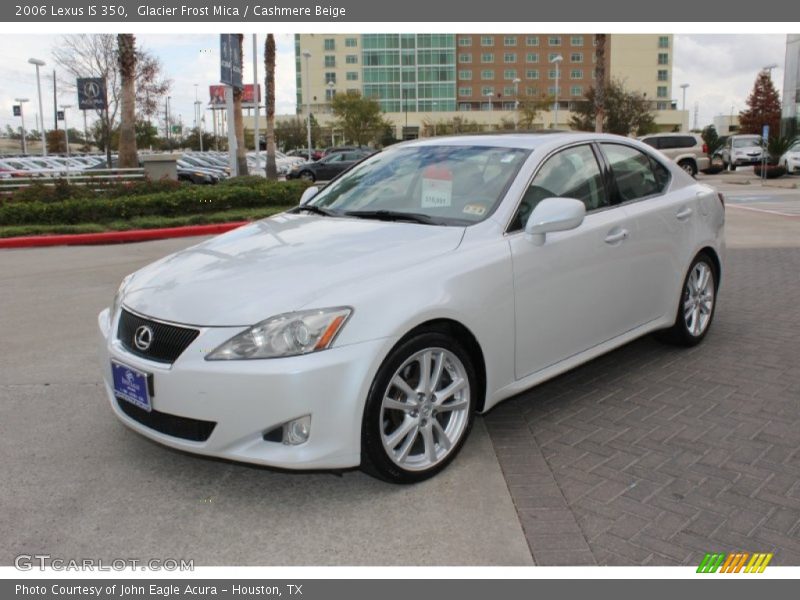 Glacier Frost Mica / Cashmere Beige 2006 Lexus IS 350