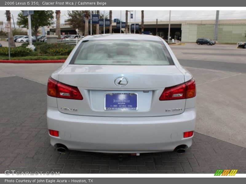 Glacier Frost Mica / Cashmere Beige 2006 Lexus IS 350