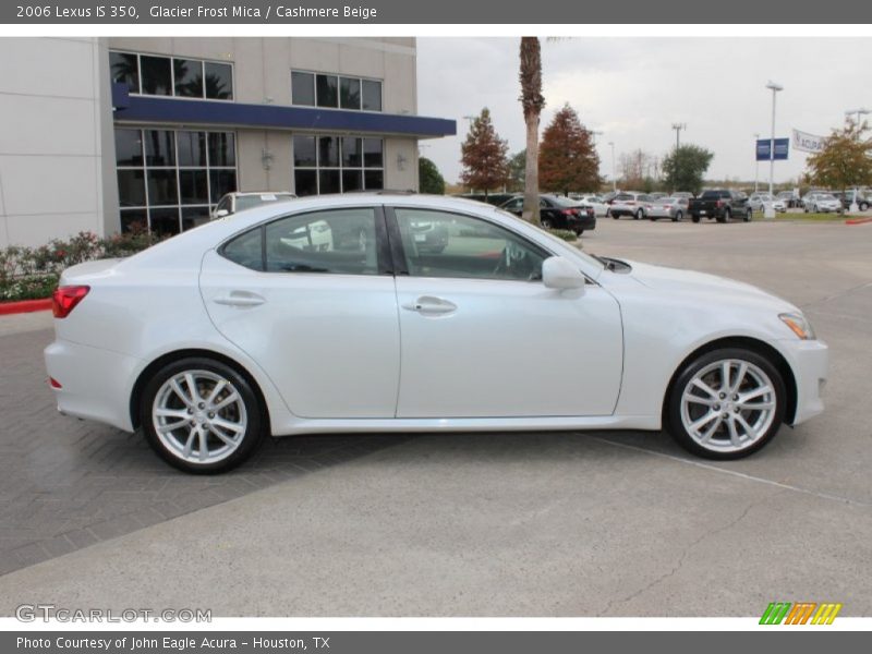 Glacier Frost Mica / Cashmere Beige 2006 Lexus IS 350