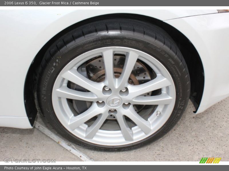 Glacier Frost Mica / Cashmere Beige 2006 Lexus IS 350