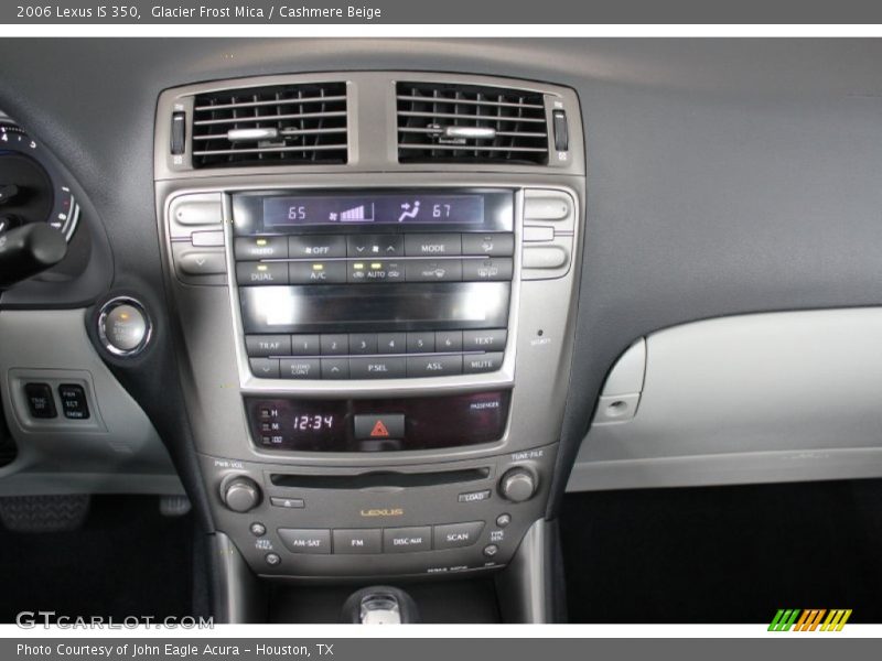 Glacier Frost Mica / Cashmere Beige 2006 Lexus IS 350