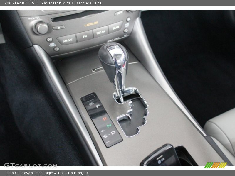 Glacier Frost Mica / Cashmere Beige 2006 Lexus IS 350
