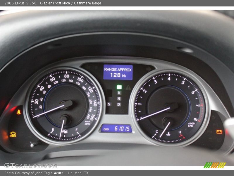 Glacier Frost Mica / Cashmere Beige 2006 Lexus IS 350
