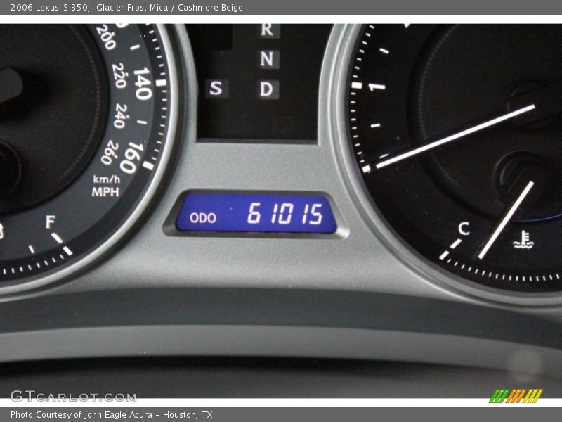 Glacier Frost Mica / Cashmere Beige 2006 Lexus IS 350
