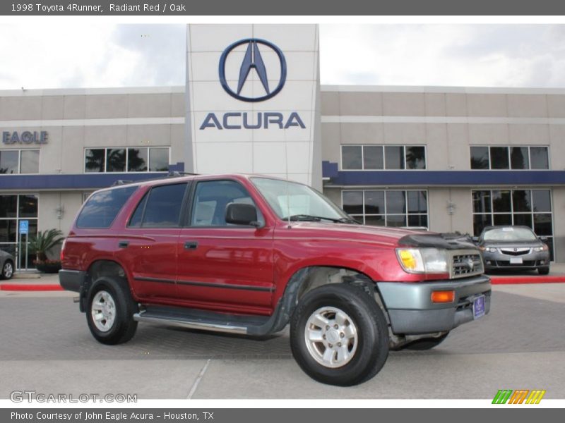 Radiant Red / Oak 1998 Toyota 4Runner