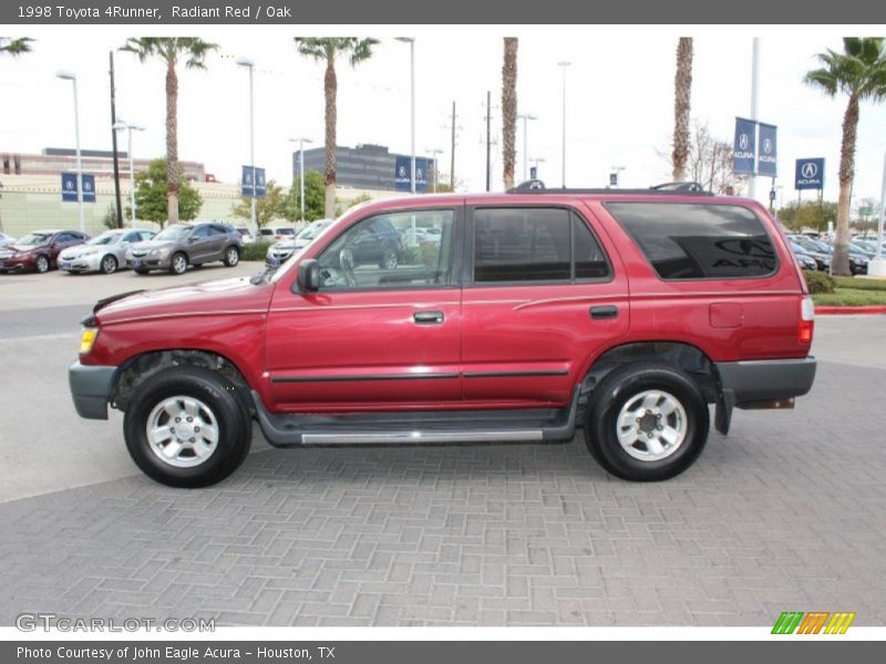 Radiant Red / Oak 1998 Toyota 4Runner