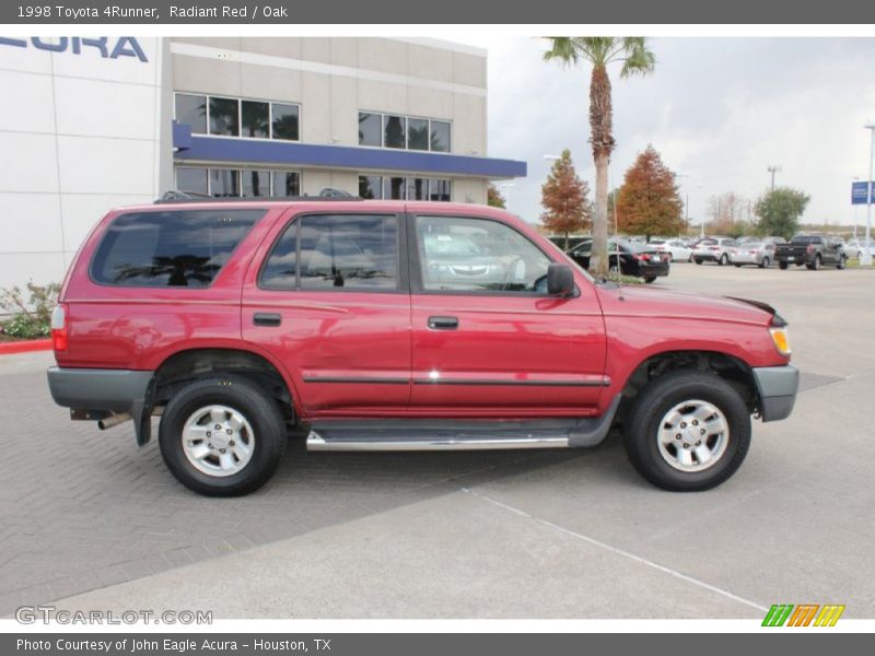 Radiant Red / Oak 1998 Toyota 4Runner