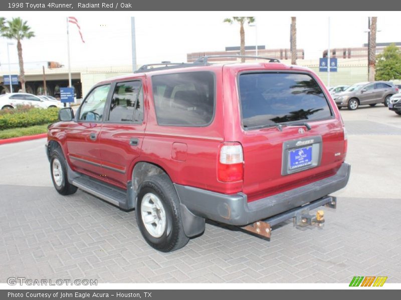 Radiant Red / Oak 1998 Toyota 4Runner