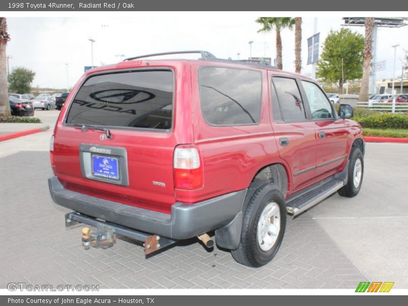 Radiant Red / Oak 1998 Toyota 4Runner