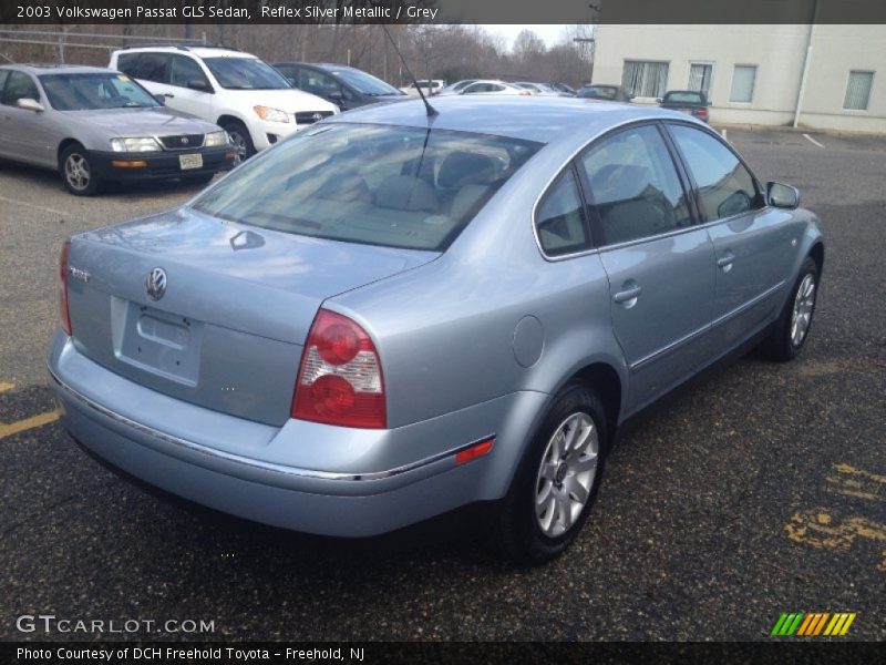 Reflex Silver Metallic / Grey 2003 Volkswagen Passat GLS Sedan