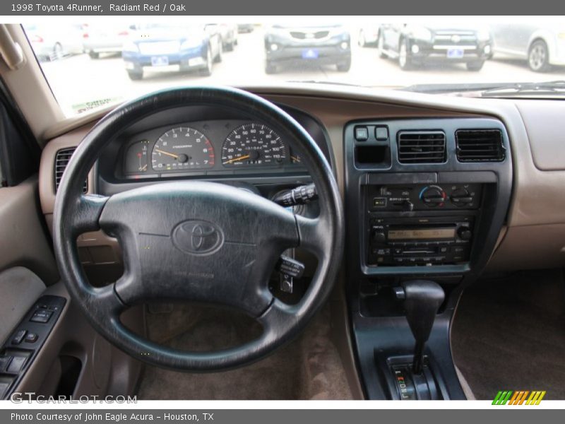 Dashboard of 1998 4Runner 