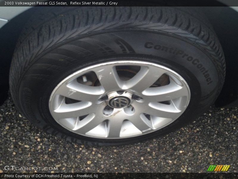 Reflex Silver Metallic / Grey 2003 Volkswagen Passat GLS Sedan