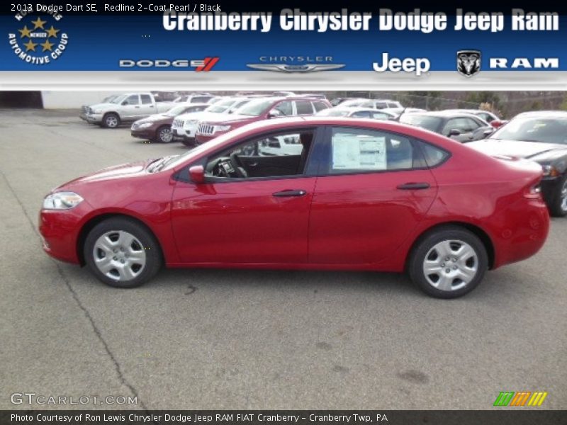 Redline 2-Coat Pearl / Black 2013 Dodge Dart SE