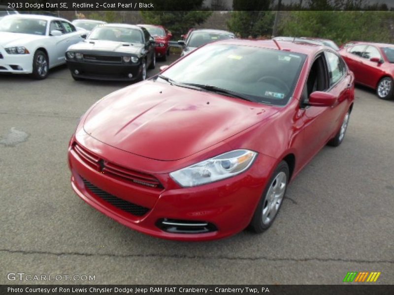 Redline 2-Coat Pearl / Black 2013 Dodge Dart SE