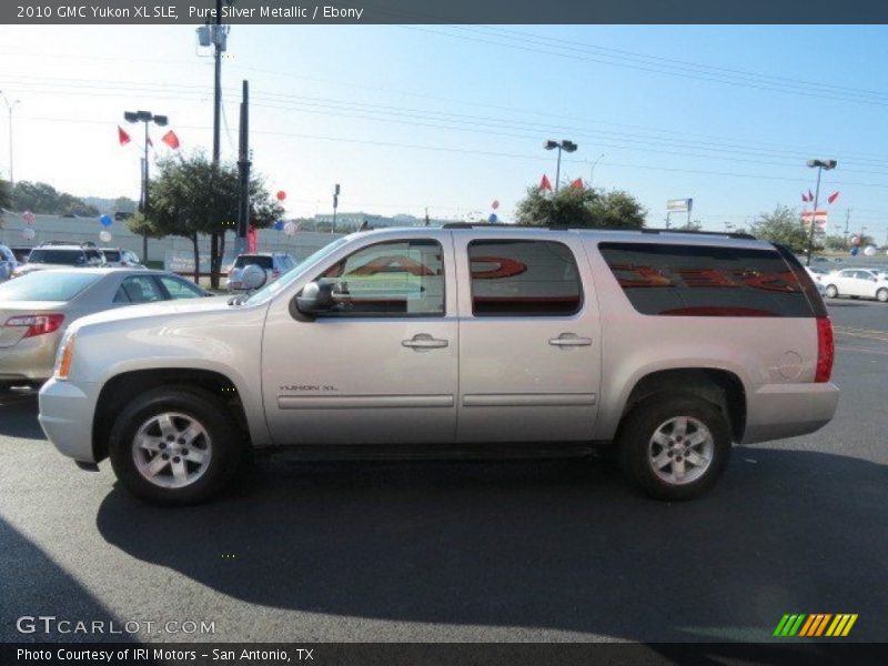 Pure Silver Metallic / Ebony 2010 GMC Yukon XL SLE