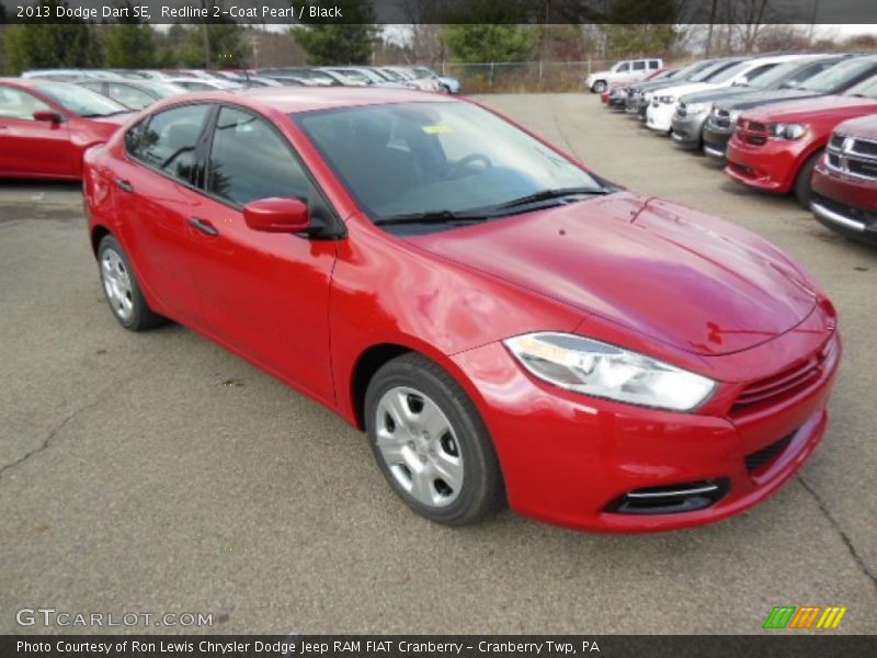 Redline 2-Coat Pearl / Black 2013 Dodge Dart SE