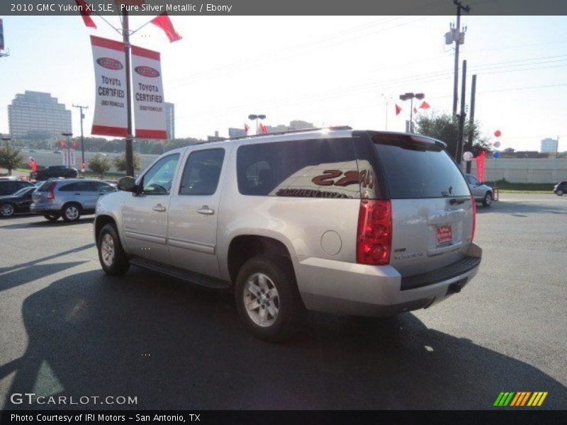 Pure Silver Metallic / Ebony 2010 GMC Yukon XL SLE