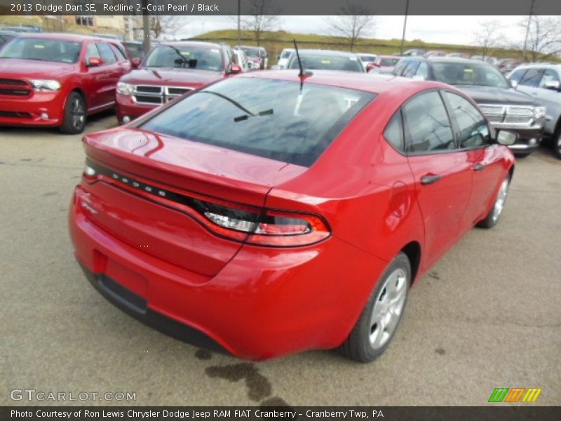 Redline 2-Coat Pearl / Black 2013 Dodge Dart SE