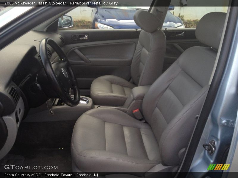 Reflex Silver Metallic / Grey 2003 Volkswagen Passat GLS Sedan